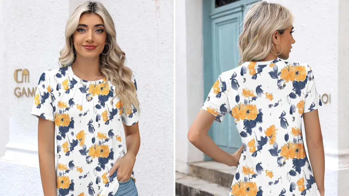 Kistore Casual Pleated Blouse