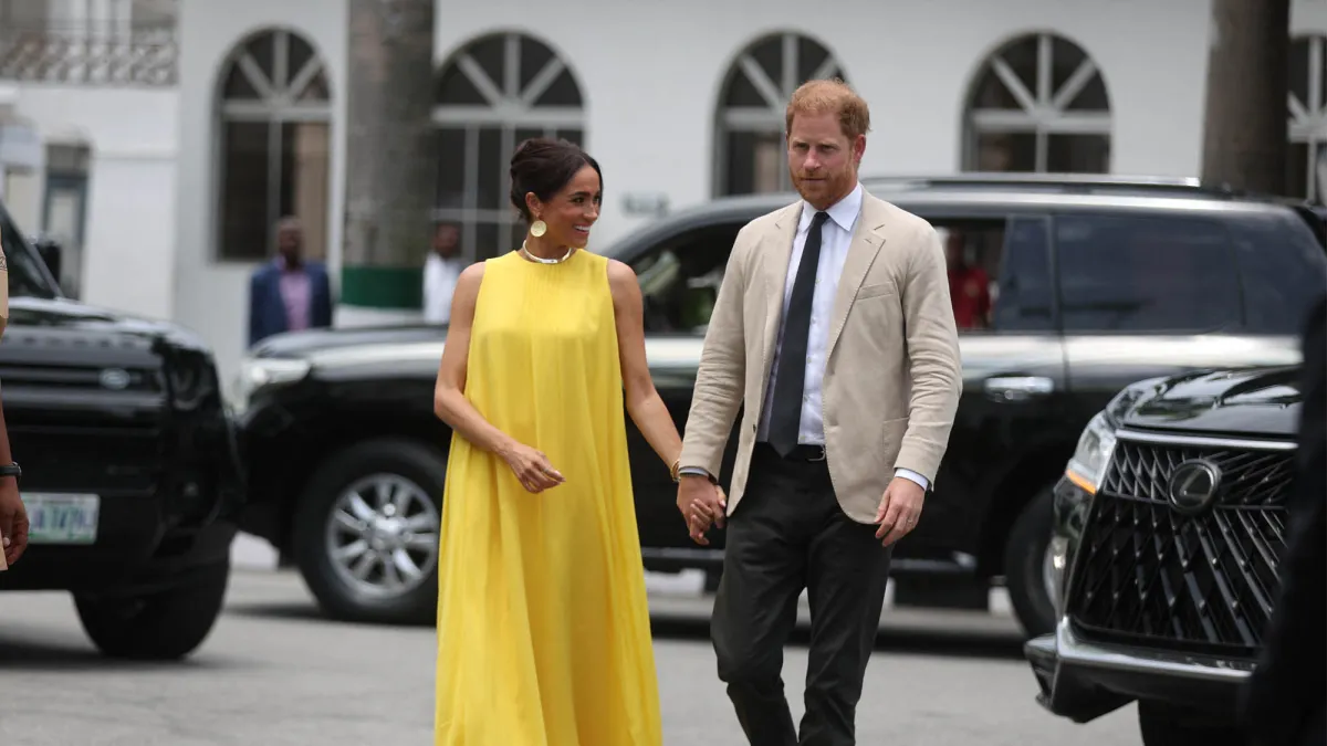 Meghan Markle Yellow Dress