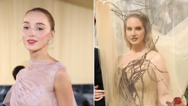 Phoebe Dynevor/Lana Del Rey at the 2024 Met Gala.