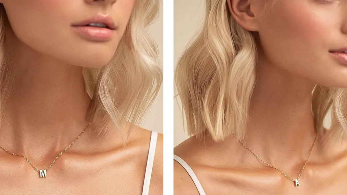 Rich Mom Initial Necklace