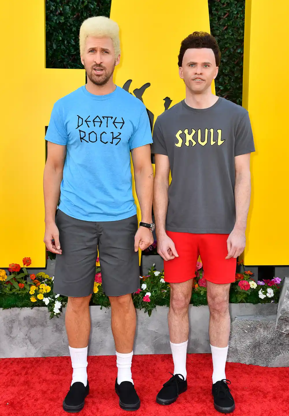 Ryan Gosling and Mikey Day Keep SNL's &lsquo;Beavis and Butt-Head&rsquo; Bit Alive on &lsquo;The Fall Guy&rsquo; Red Carpet