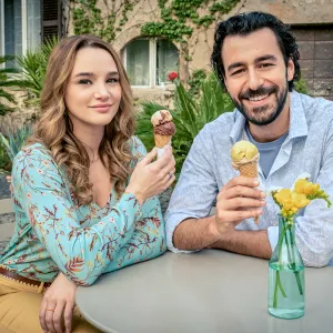 Hunter King Ate an Absurd Amount of Gelato on Two Scoops of Italy