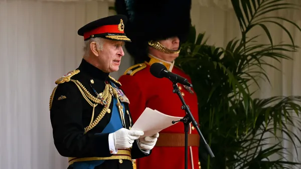 King Charles III Presents New Colours to Kate Middleton's Irish Guards Ahead of Trooping the Colour