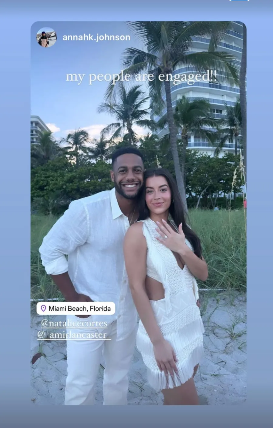 Summer House Marthas Vineyard Star Amir Lancaster Is Engaged to Girlfriend Natalie Cortes