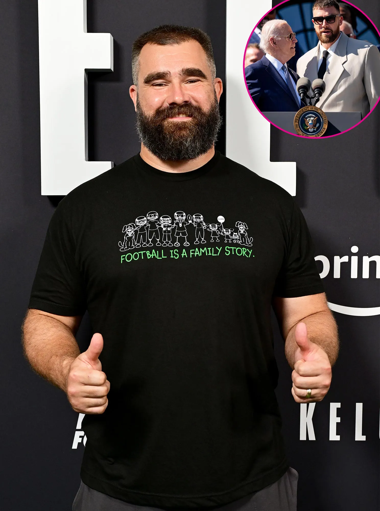 Jason Kelce Approves of Brother Travis Kelces Tight Speech During White House Visit
