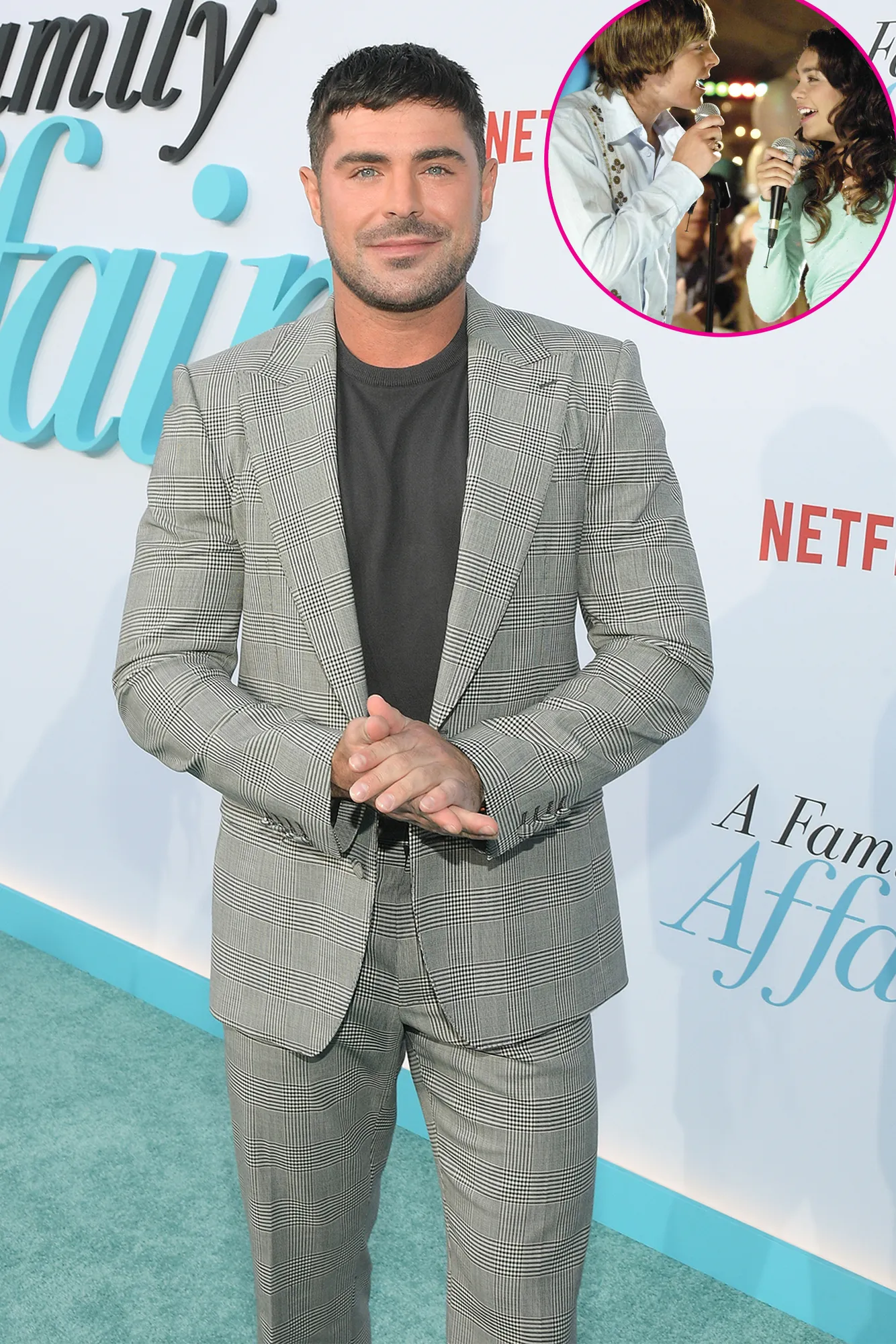 Zac Efron Says Dance for High School Musical 2s Bet on It Was All Improv