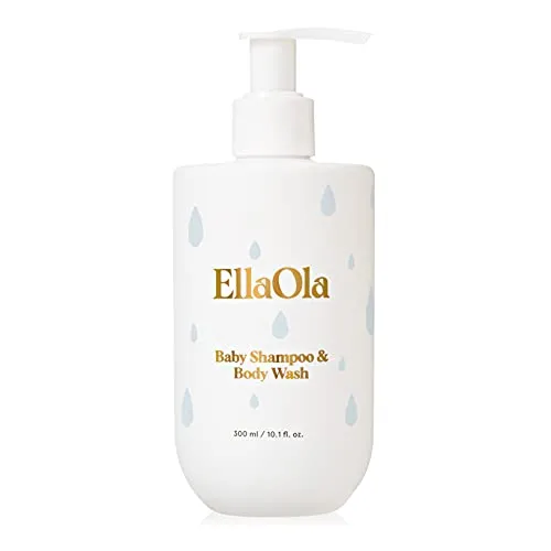 Best With Natural Ingredients: EllaOla Baby Shampoo & Body Wash