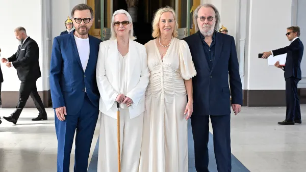 All 4 ABBA Members Reunite For Royal Knighting Ceremony in Sweden