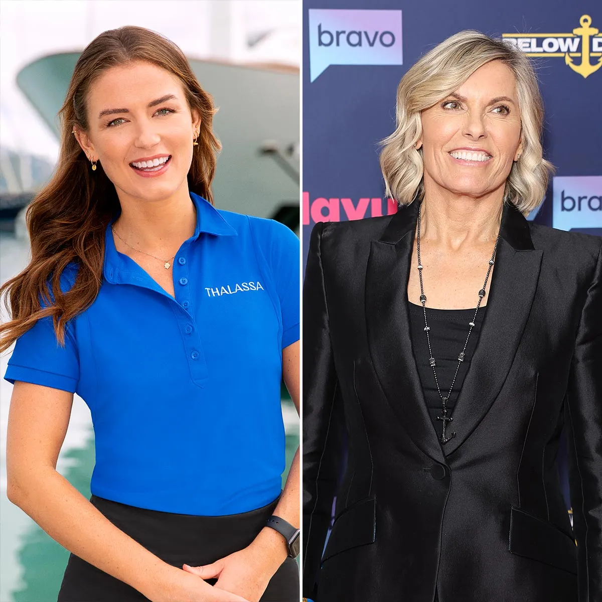 Below Deck Med s Aesha Scott Explains Why It Was Very Nerve Wracking Reuniting With Captain Sandy 867