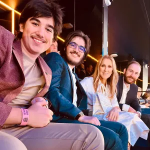 Celine Dion Brings Sons Rene-Charles, Nelson and Eddy to NHL Draft: 'We Had a Lot of Fun'
