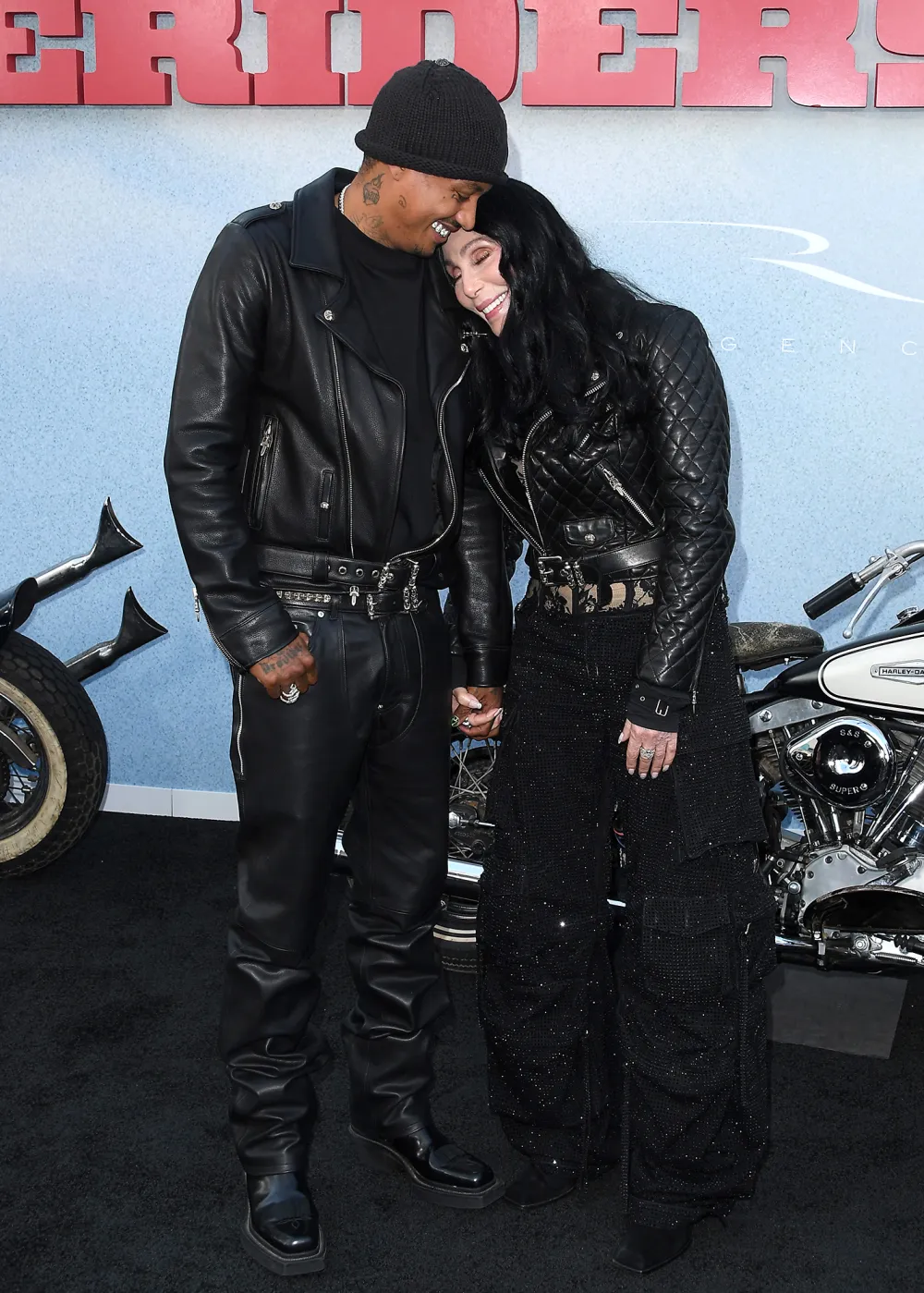 Cher and Boyfriend AE Edwards Get Cozy at &lsquo;The Bikeriders&rsquo; Premiere