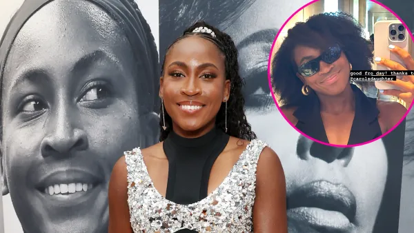 Coco Gauff Rocks Her Natural Hair Good Fro Day