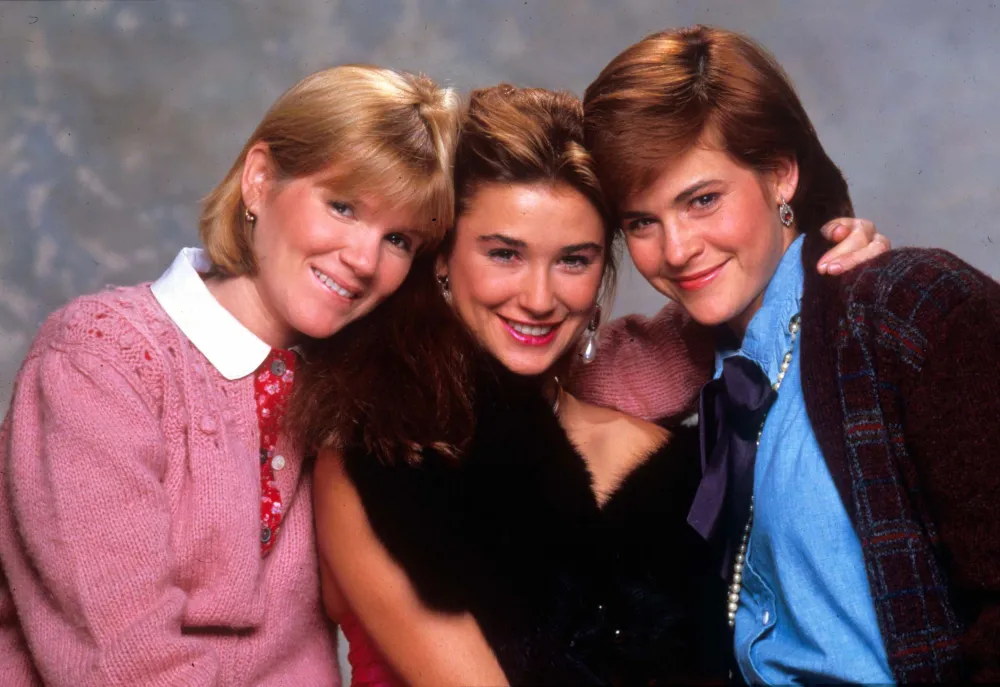 Demi Moore Celebrates 39th St Elmo s Fire with 365 Edit from Charli XCX