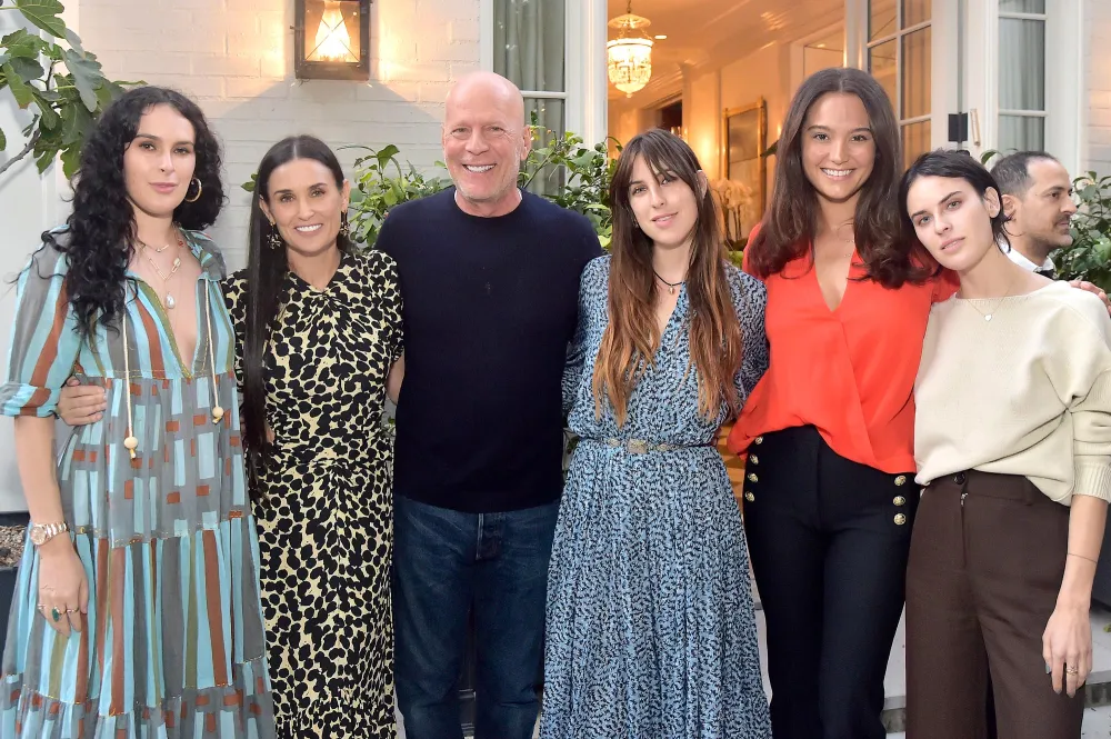 Demi Moore and Emma Heming Willis Call Bruce Willis Our Favorite Girl Dad in Joint Fathers Day Tribute
