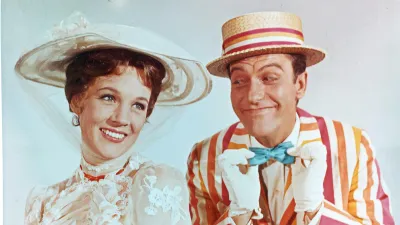 Dick Van Dyke Recalls Filming Mary Poppins With Julie Andrews
