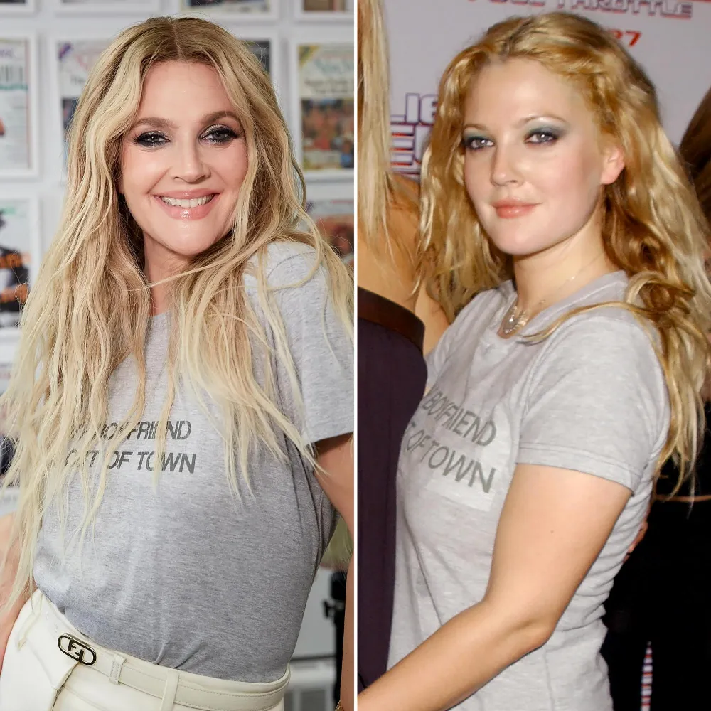 Drew Barrymore Recreates Her Charlies Angels Premiere Look