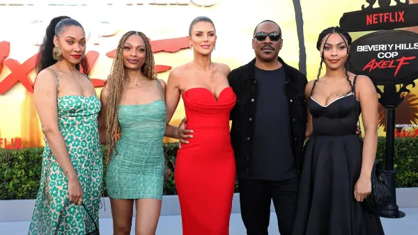 Eddie Murphy Brings 3 Daughters to Beverly Hills Cop Axel F Premiere