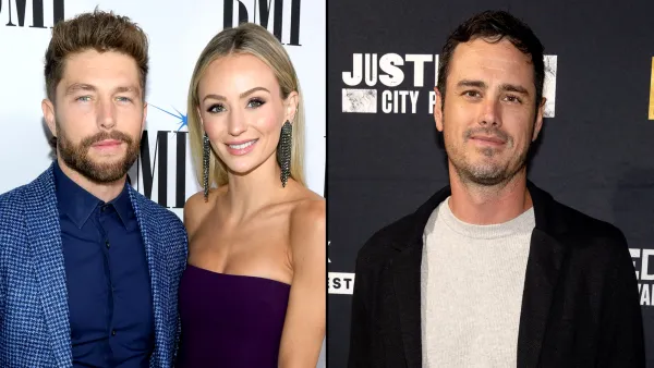 Chris Lane Didn’t Think Viral Photo With Wife Lauren and Ben Higgins Would 'Shake Things Up'