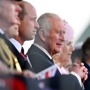 Feature King Charles and Prince William take the stage at D-Day Celebration
