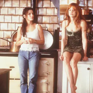 1998 Sandra Bullock and Nicole Kidman stars in the new movie "Practical Magic."