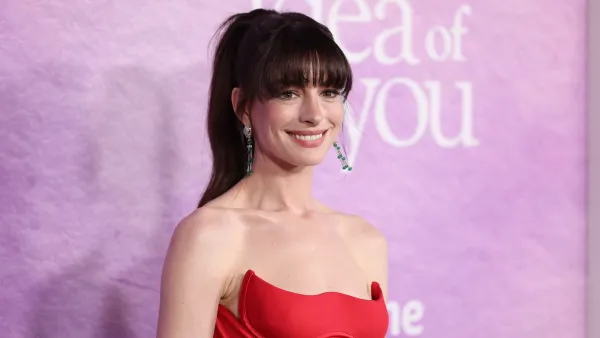 Anne Hathaway's Viral Lip-Plumping TikTok Moment Explains Why This Is Her Era