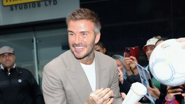David Beckham Wants You to Know He Worked Out This Weekend