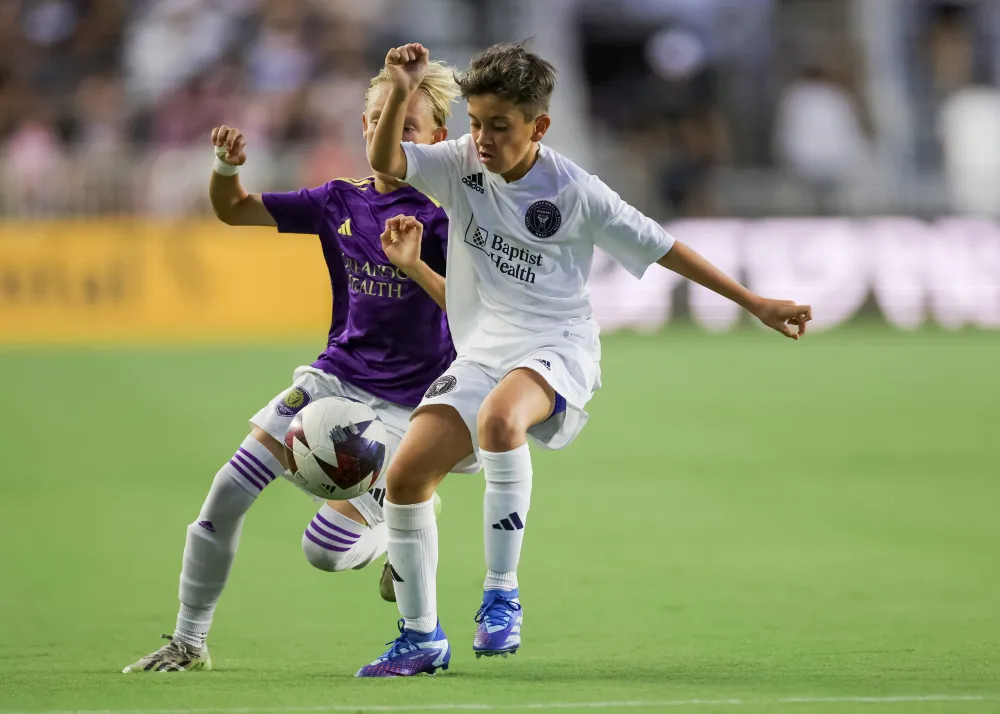 Thiago Messi, el hijo del campe&oacute;n Lionel Messi es parte del equipo juvenil del Inter Miami CF.