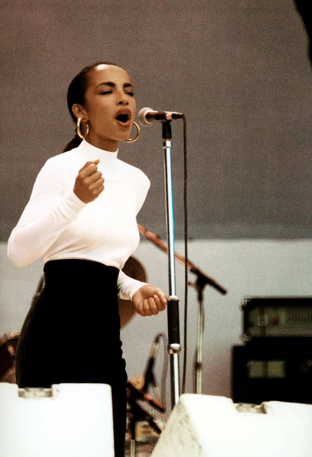 Sade Backless White Shirt