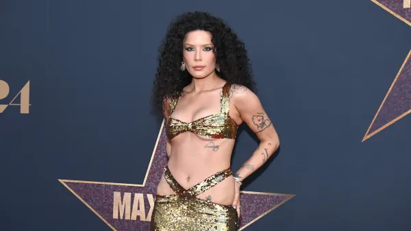 Halsey Glitters in Gold, Channels Cher at ‘MaXXXine’ Premiere