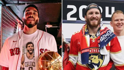 High School Friends Jayson Tatum and Matthew Tkachuk Win 1st Championships Exactly 1 Week Apart