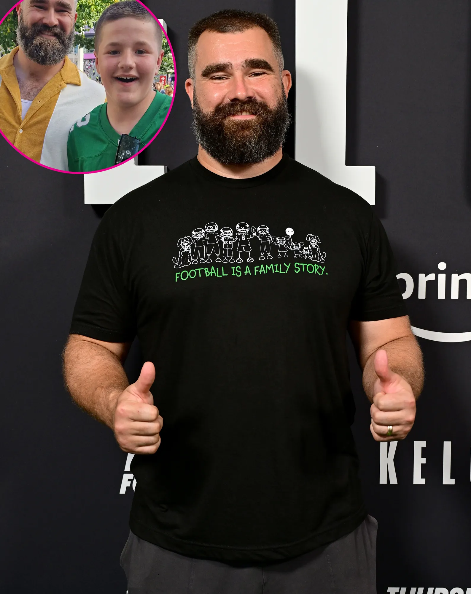 Jason Kelce Surprised a Philadelphia Eagles Fan at London Eras Tour
