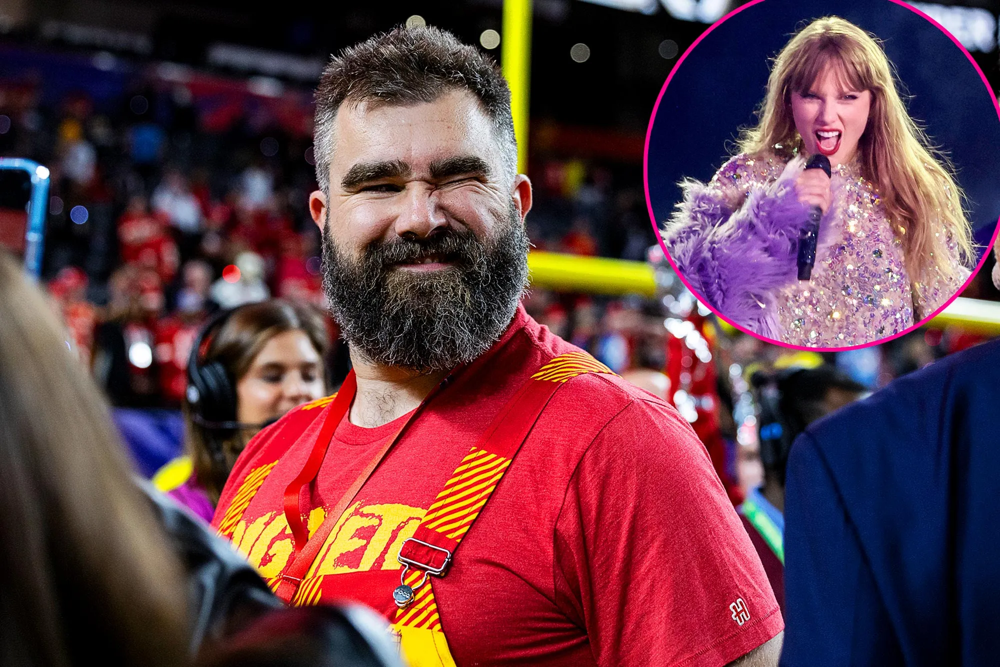 Jason Kelce TK About Attending Taylor Swift s Eras Tour 903