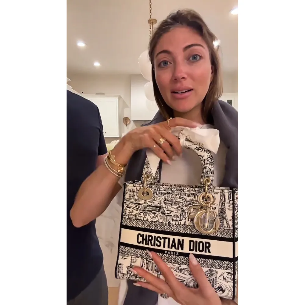 Jett Puckett Surprises Pregnant Campbell &lsquo;Pookie&rsquo; Puckett With Rare $5K Dior Bag