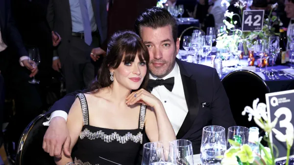 Jonathan Scott and Zooey Deschanel Are Working on Wedding Planning Want Kick Ass Party