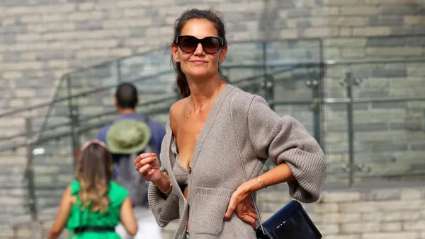 FTR Katie Holmes Gave Khaite Bra Away to Friend