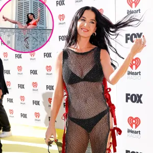 Katy Perry Shows Off Her Bikini Body From a Balcony