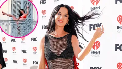 Katy Perry Shows Off Her Bikini Body From a Balcony