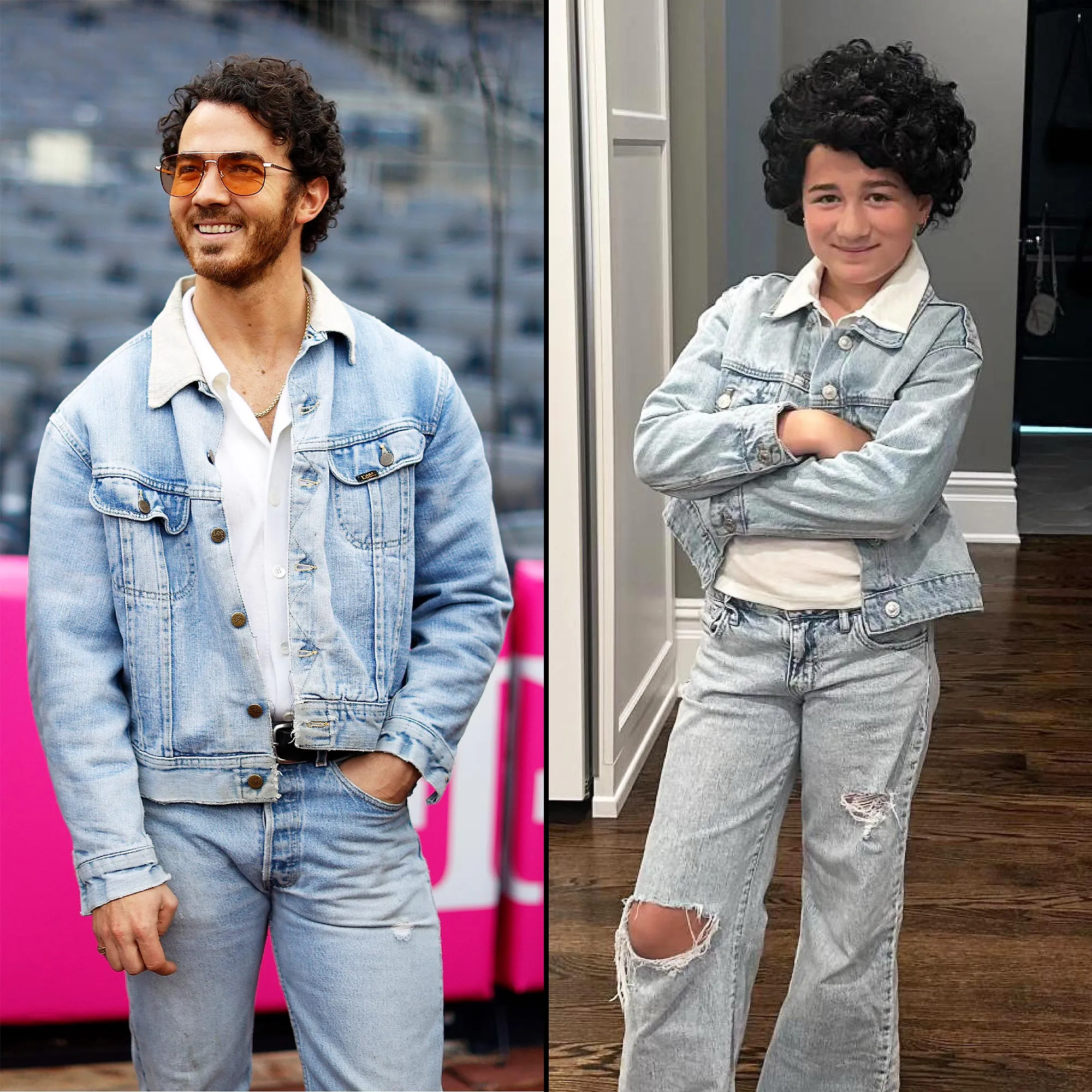 Kevin Jonas Daughter Alena Dresses Up as Him for New Jersey Day