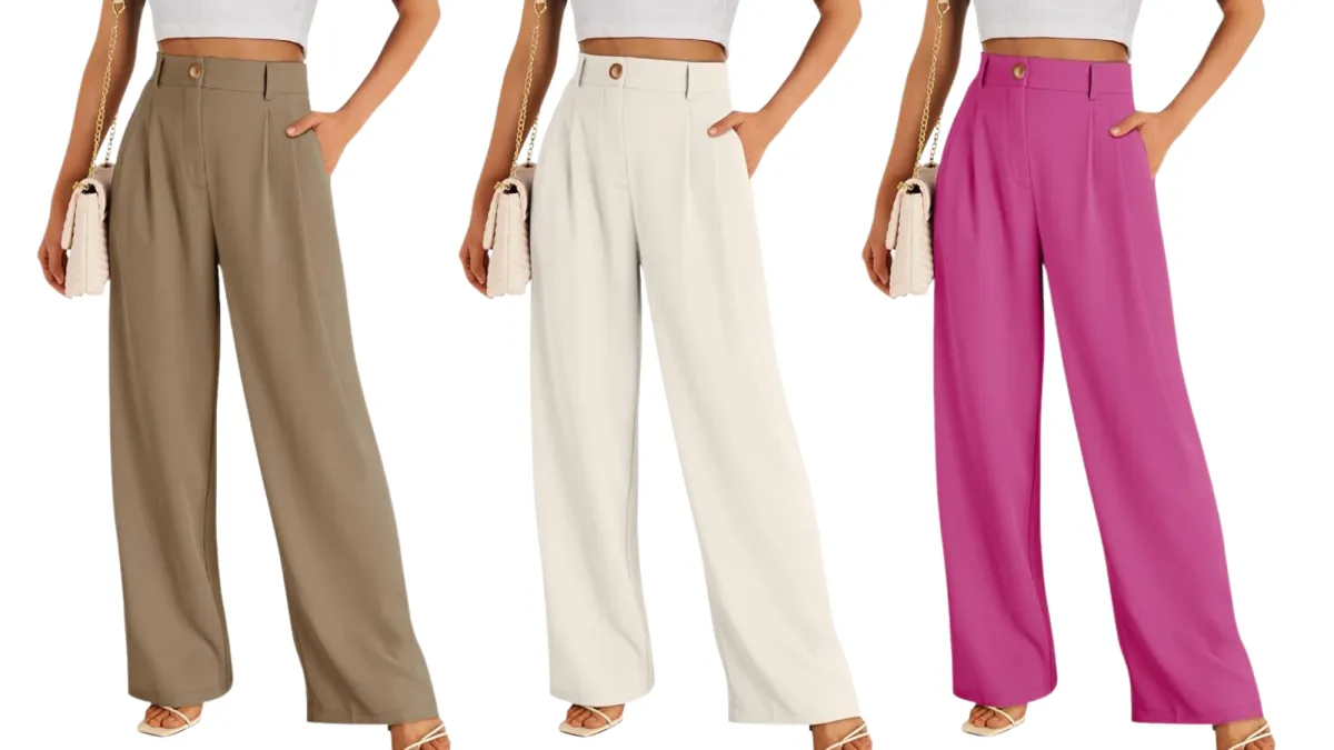 LILLUSORY Wide Leg Dress Pants