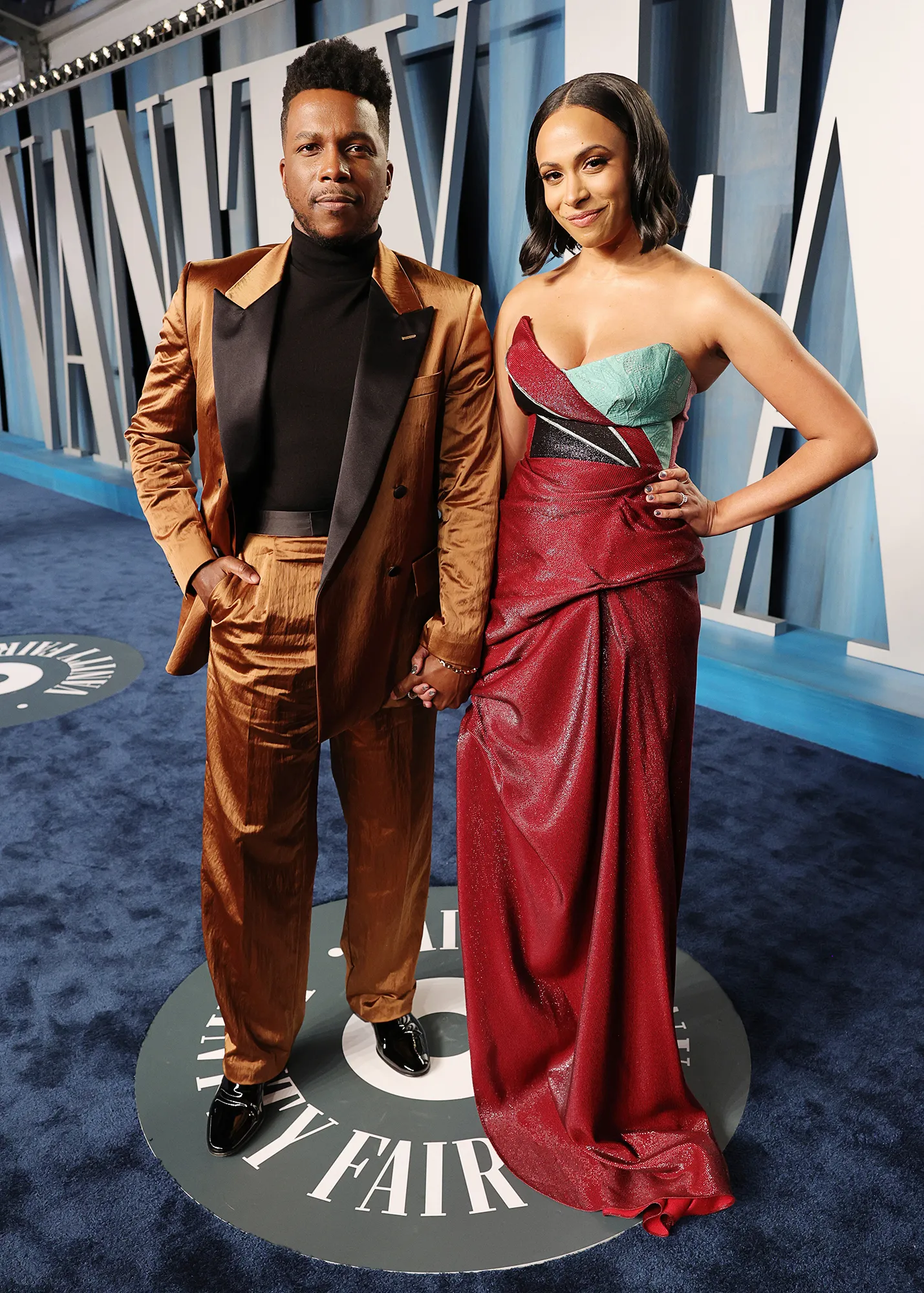 Leslie Odom Jr. and Wife Nicolette Robinson's Relationship Timeline