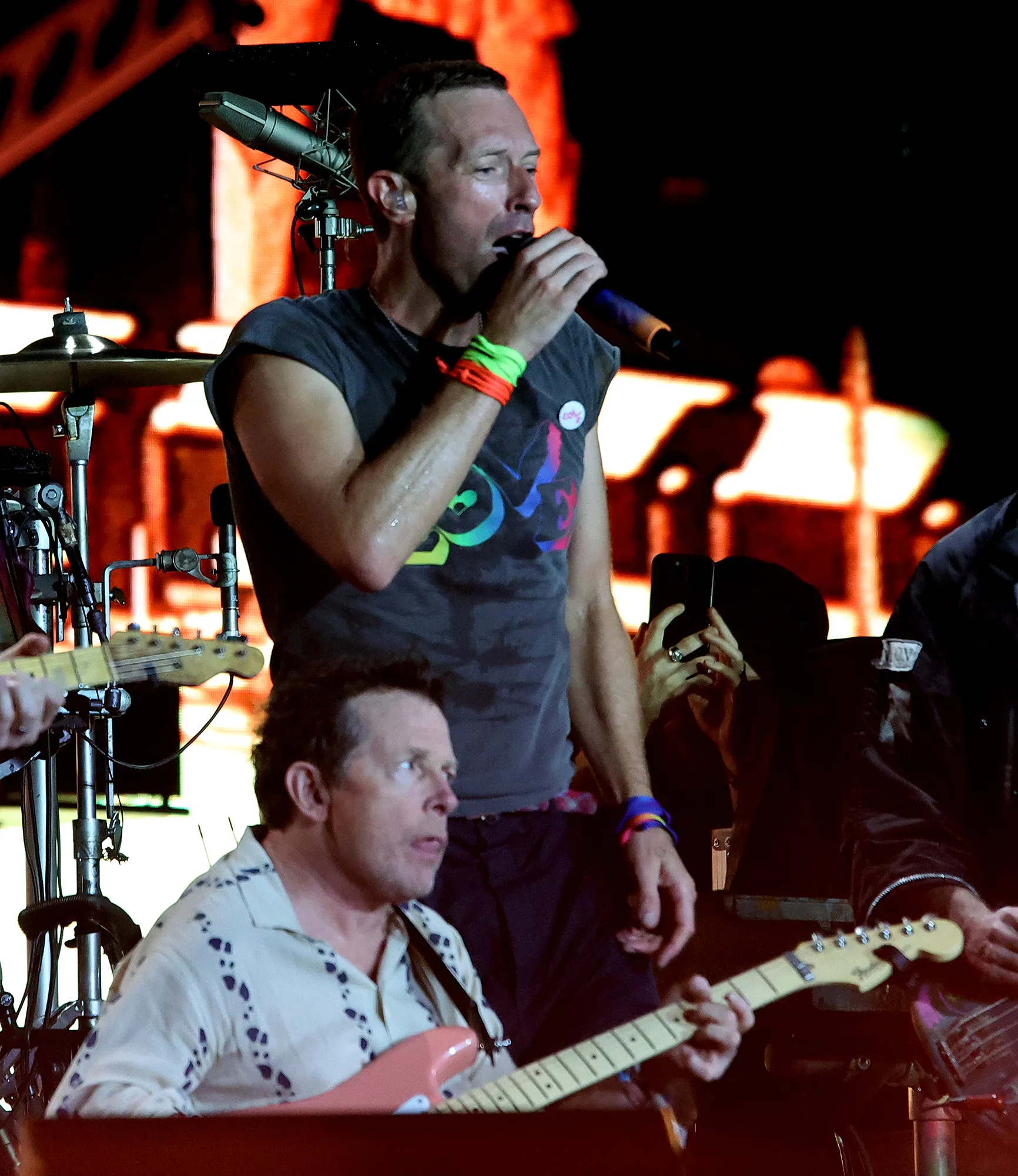 Coldplay Brings Michael J. Fox on Stage at Glastonbury to Perform ‘Humankind’