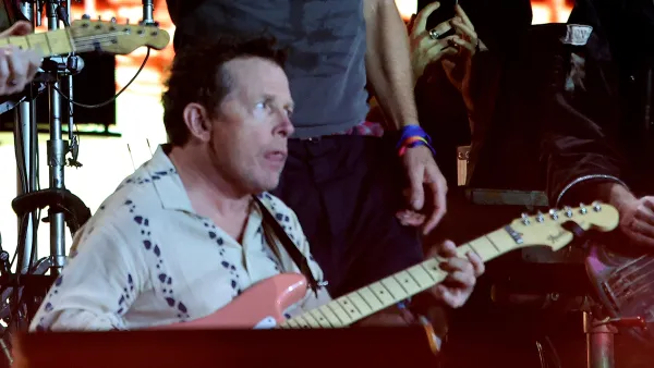 Coldplay Brings Michael J. Fox on Stage at Glastonbury to Perform ‘Humankind’