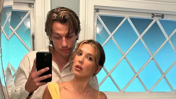 Millie Bobby Brown and Husband Jake Bongiovi Share Adorable Kiss in Photo Booth After Wedding