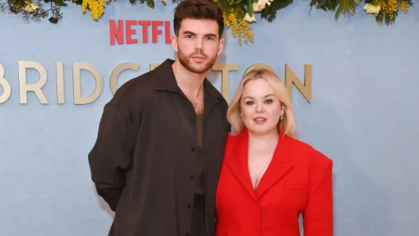 Bridgerton’s Luke Newton Shares Hilarious Video of Him Pranking Nicola Coughlan