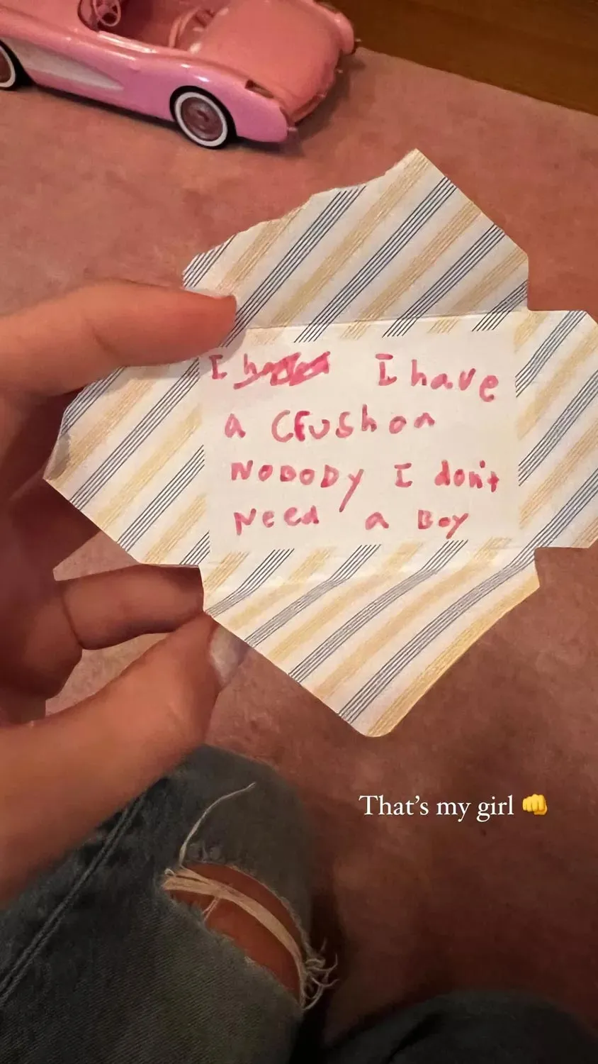 Olivia Wilde Shares Sweet Note From Daughter- &lsquo;Don&rsquo;t Need a Boy&rsquo;