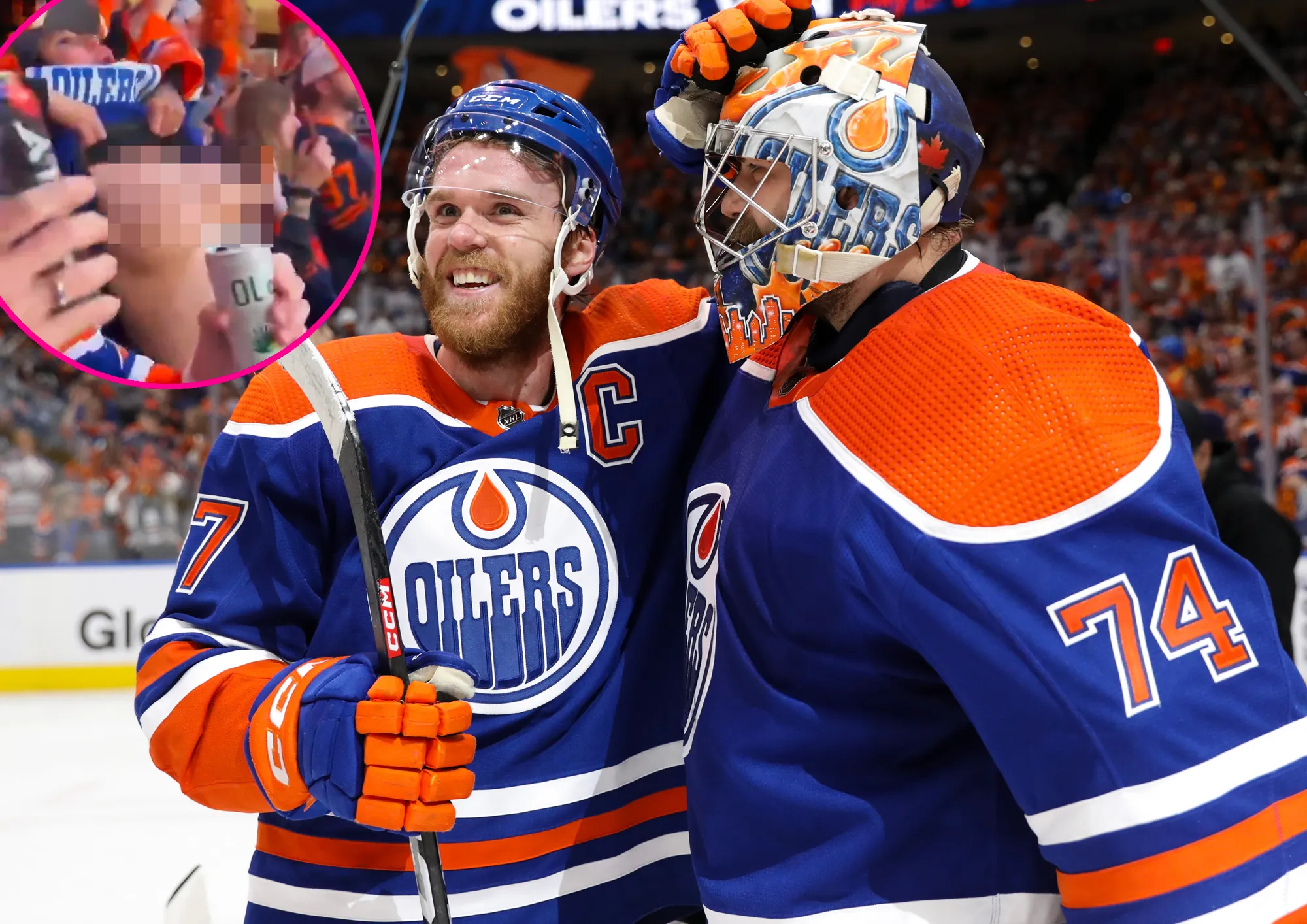 Porn Sites Battle to Hire Edmonton Oilers Fan who Flashed Jumbotron