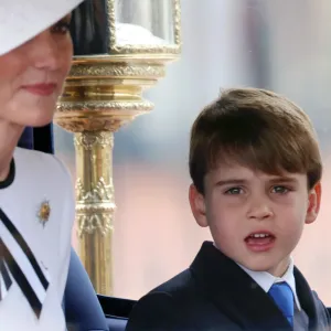Prince Louis at Trooping the Colour