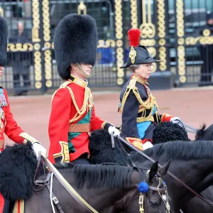 Princess Anne at Trooping the Colour