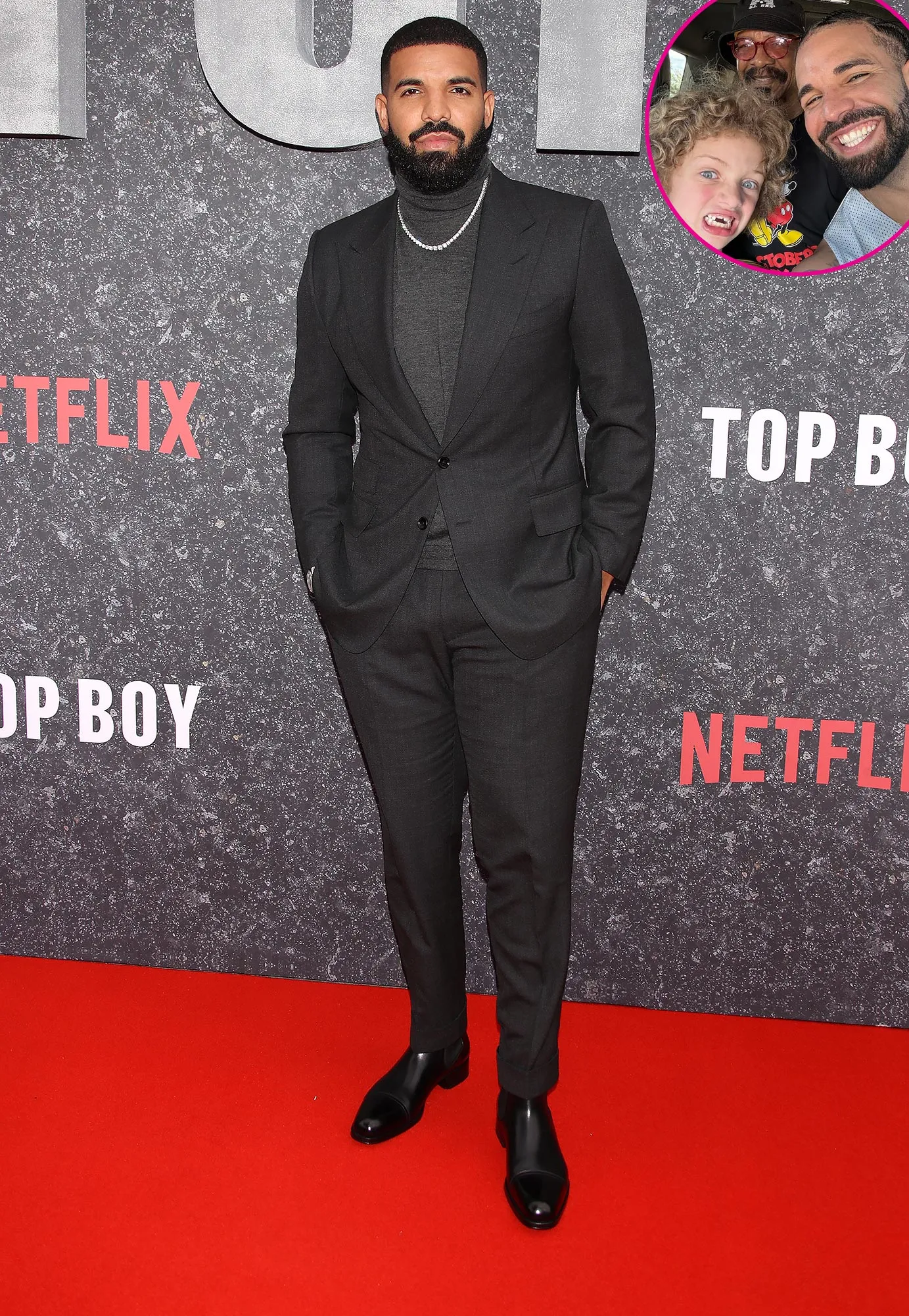 Promo Drake Son Adonis 6 Looks All Grown Up While Celebrating Father's Day