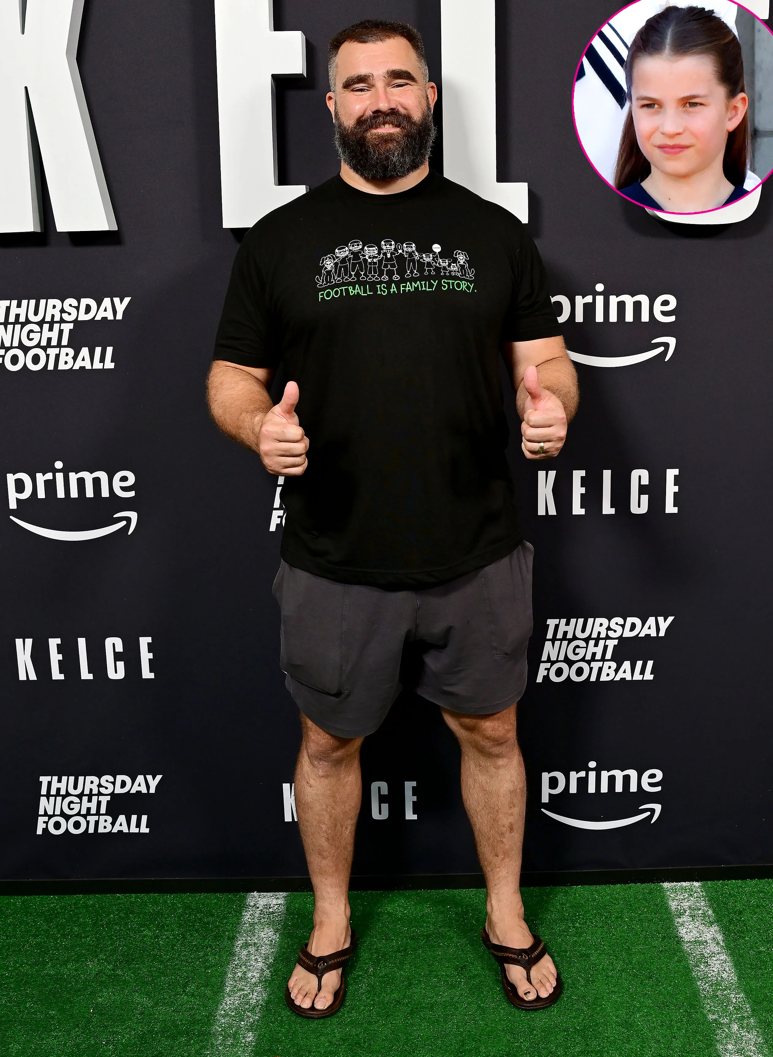 Promo Jason Kelce Says Meeting Princess Charlotte Was Highlight of Royal Meeting
